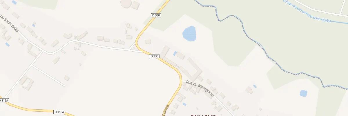 Plan du 56 Rue de Montplaisir à Bailleau-Armenonville