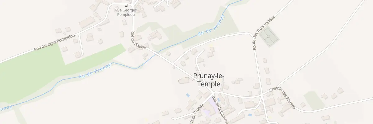 Plan du 2T Rue de l’Eglise à Prunay-le-Temple