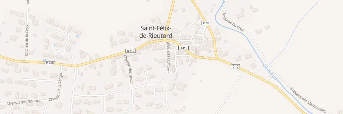 Plan du 3 All des Ecoliers à Saint-Félix-de-Rieutord