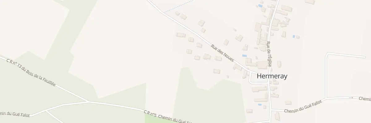 Plan du 9B Rue des Noues à Hermeray