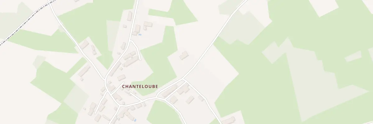 Plan du 12 Chanteloube à Fresselines