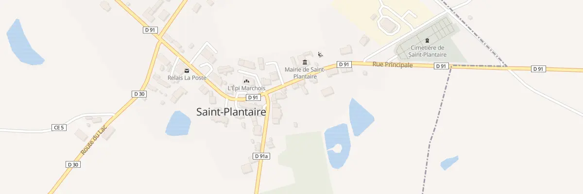 Plan du 1 Rue de la Fontaine à Saint-Plantaire