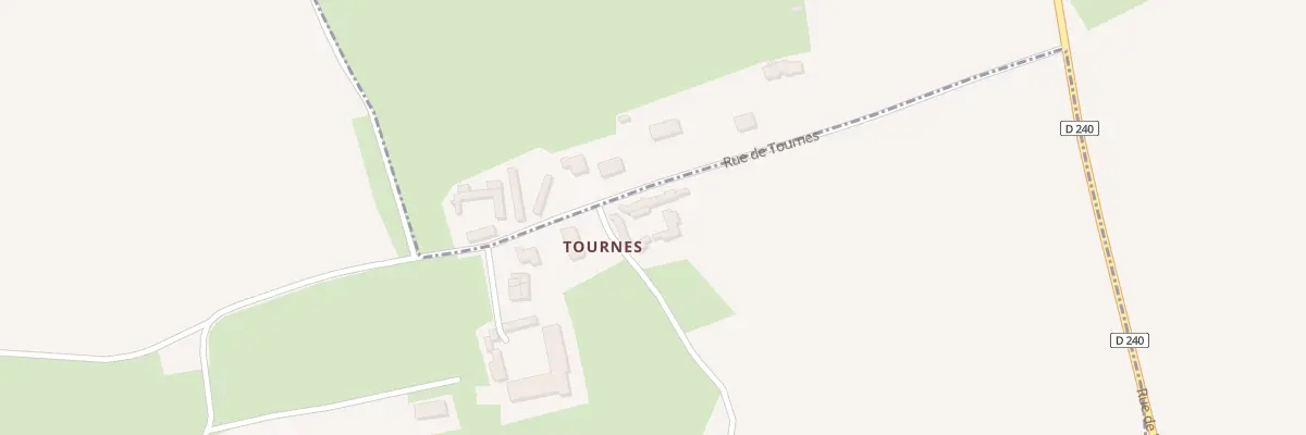 Plan du 666 Hameau de Tournes à Echinghen