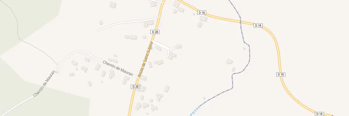 Plan du 147 Rte de Saint Sulpice à Grazac