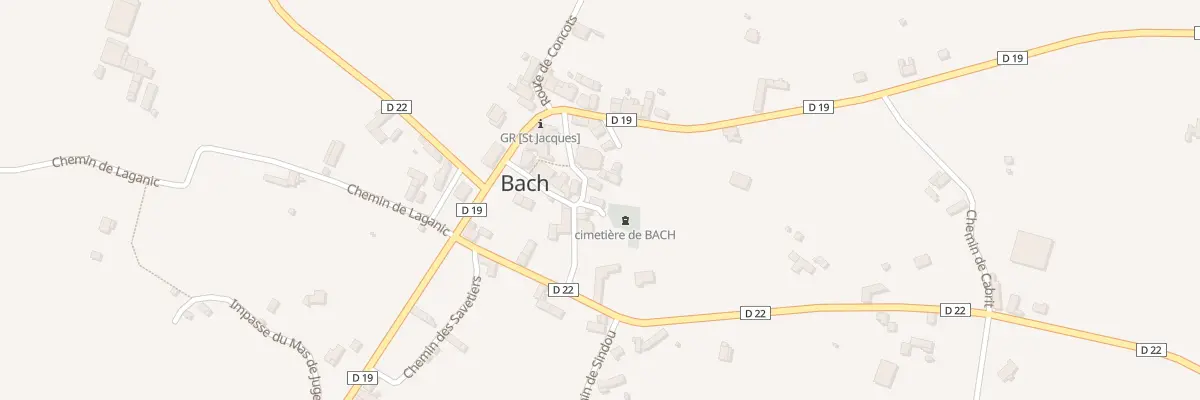 Plan du 5071F Bach à Bach
