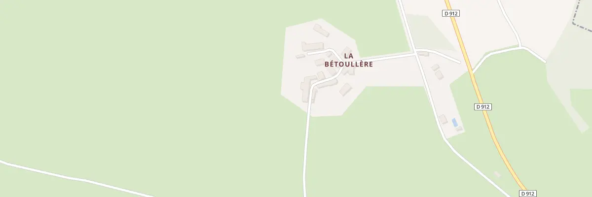 Plan du 12 La Bétouillère à Mourioux-Vieilleville