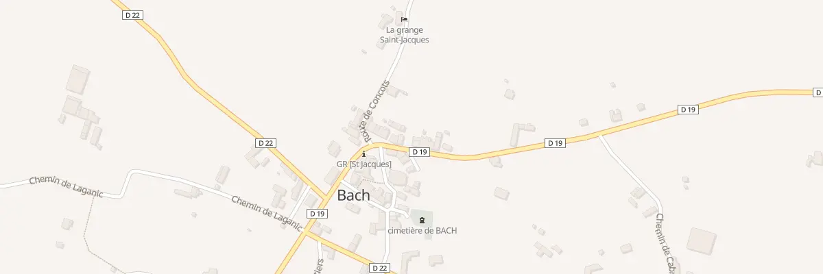Plan du 5096F Bach à Bach