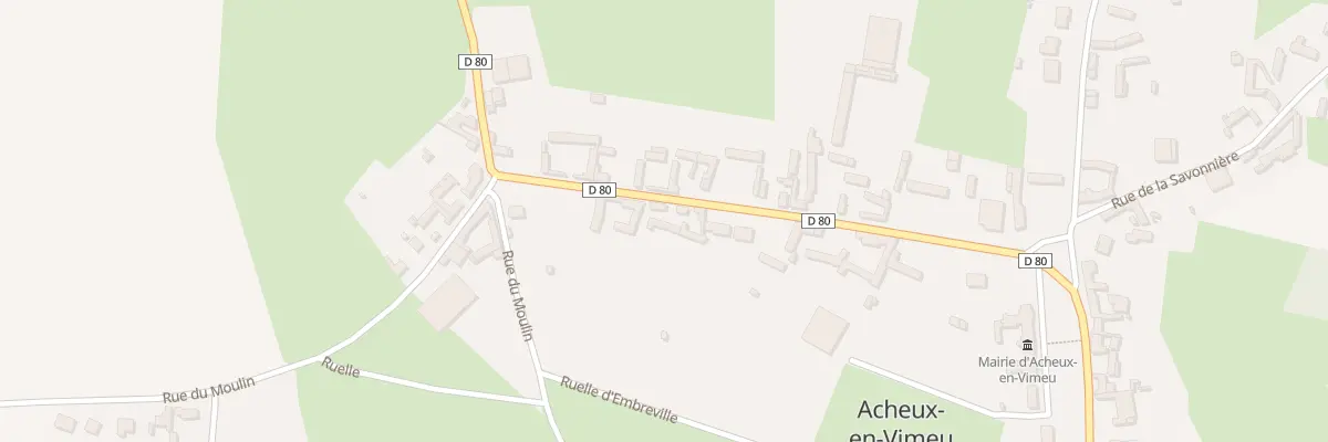 Plan du 17 Gr Grande Rue à Acheux-en-Vimeu