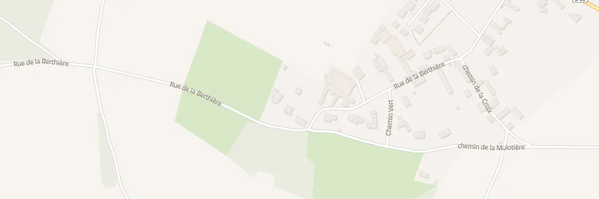 Plan du 22 Rue de la Berthière à Hermeray