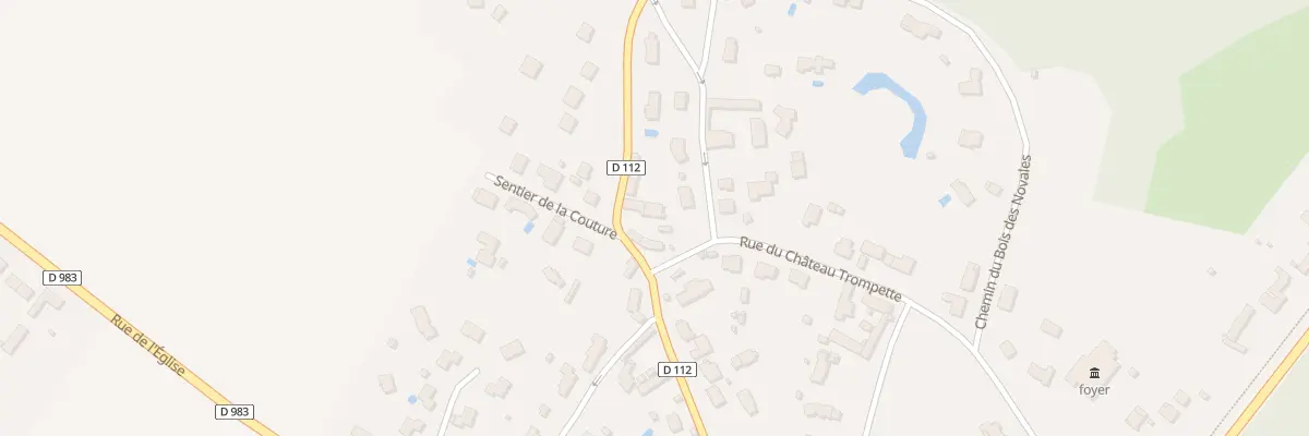 Plan du 101 Rue de Novales à Gambais
