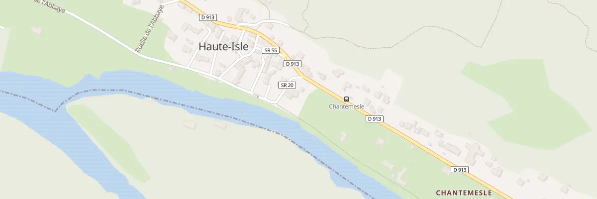 Plan du 2 Che du Bout Grand Jean à Haute-Isle