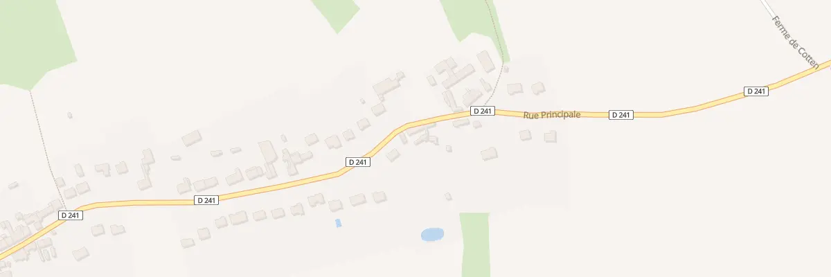 Plan du 1048 Rue Principale à Beuvrequen