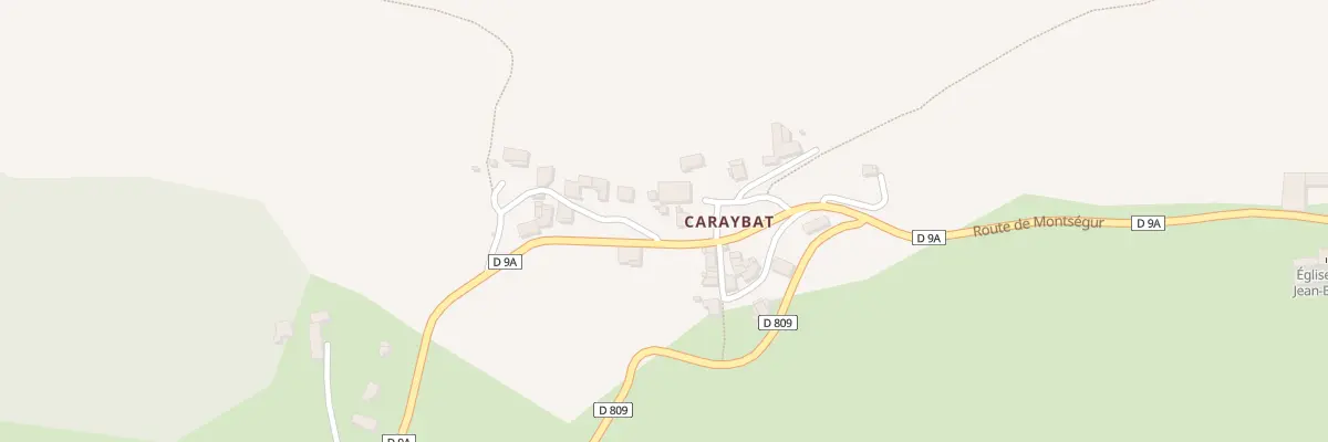 Plan du 107 Caraybat Hameau à Soula