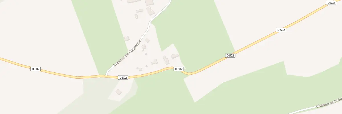 Plan du 5074 Culvreuse à Marques