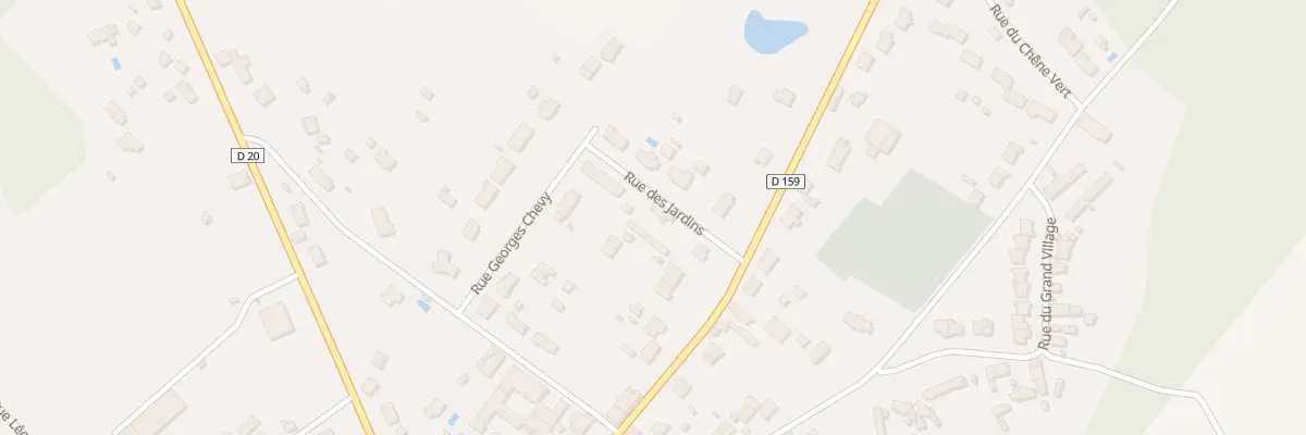 Plan du 80 Rue des Jardins à Pruniers-en-Sologne