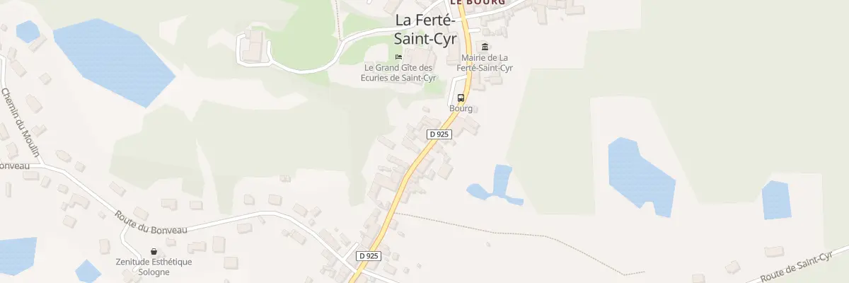 Plan du 8 Fg de Guyenne à La Ferté-Saint-Cyr