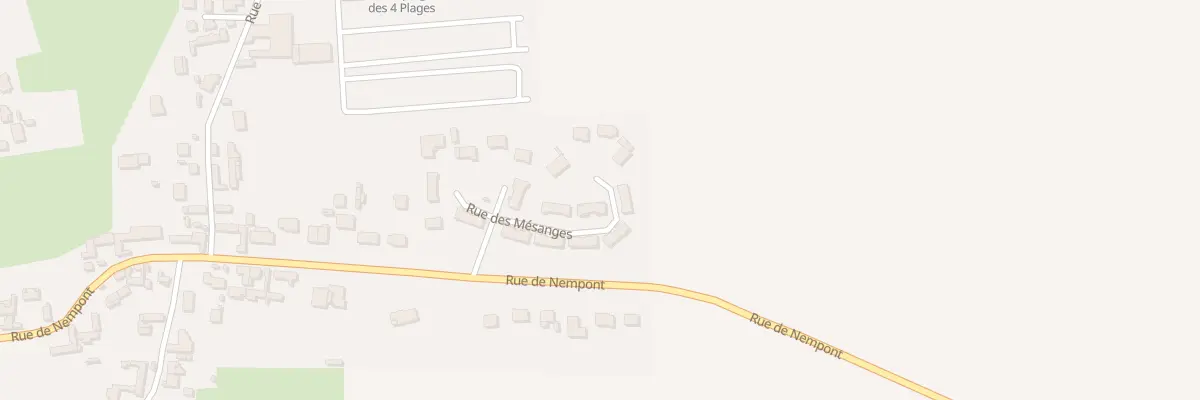 Plan du 15 Rue des Mesanges à Conchil-le-Temple