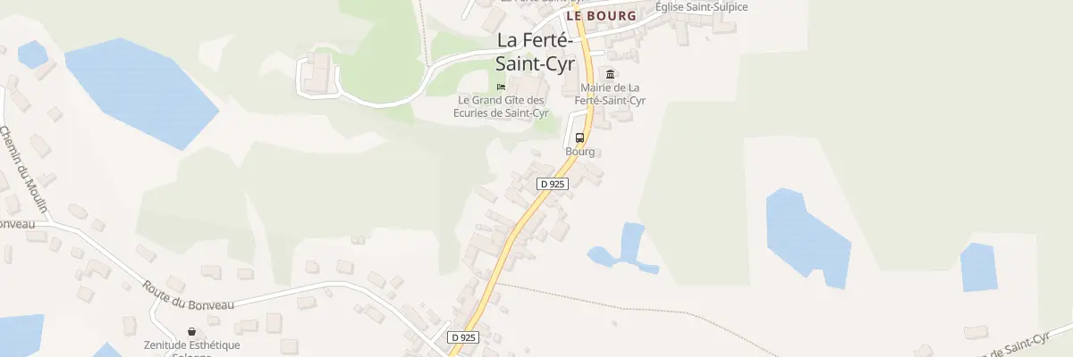 Plan du 4 Fg de Guyenne à La Ferté-Saint-Cyr