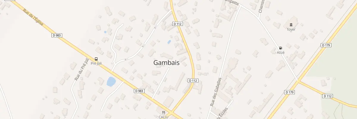Plan du 124 Rue de Novales à Gambais