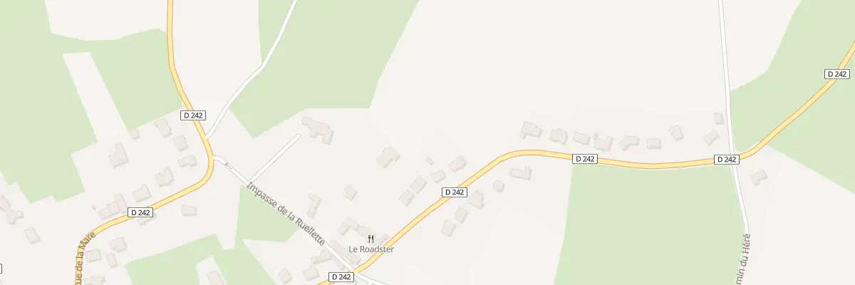 Plan du 431 Rue de Heurtevent à Maninghen-Henne