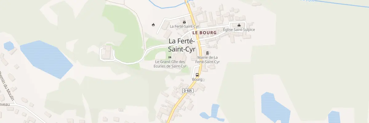 Plan du 1 Pl des Marais à La Ferté-Saint-Cyr