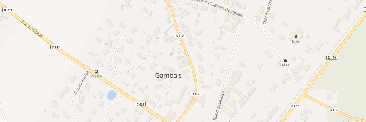 Plan du 122 Rue de Novales à Gambais