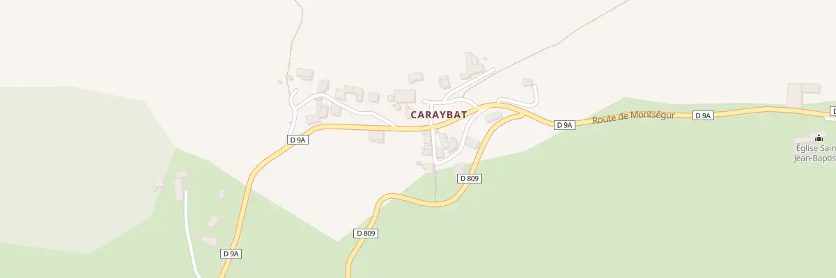 Plan du 15 Caraybat Hameau à Soula