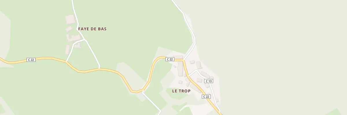Plan du 1 Le Trop à Saint-Amand-Jartoudeix