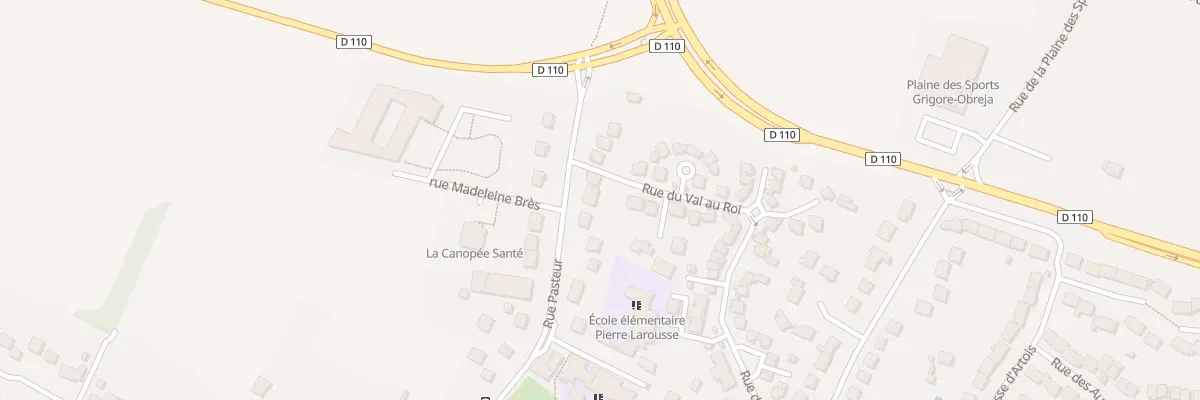 Plan du 28 Rue Pasteur à Buchelay