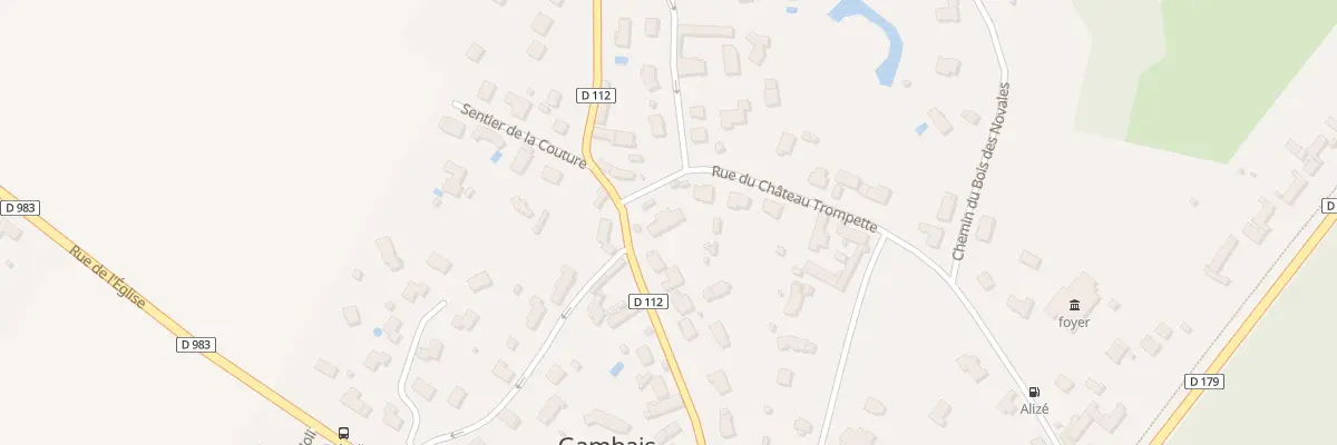 Plan du 111 Rue de Novales à Gambais