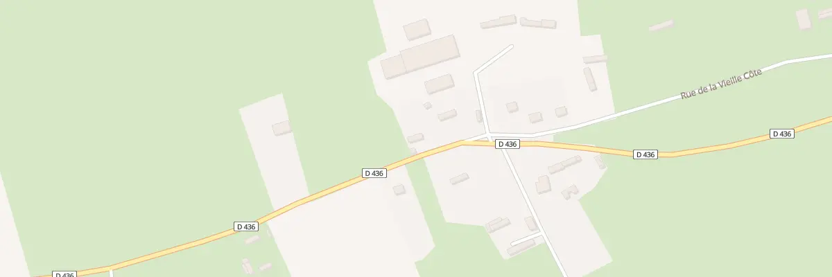Plan du 897 Rte de la Vieille Cote à Haudricourt
