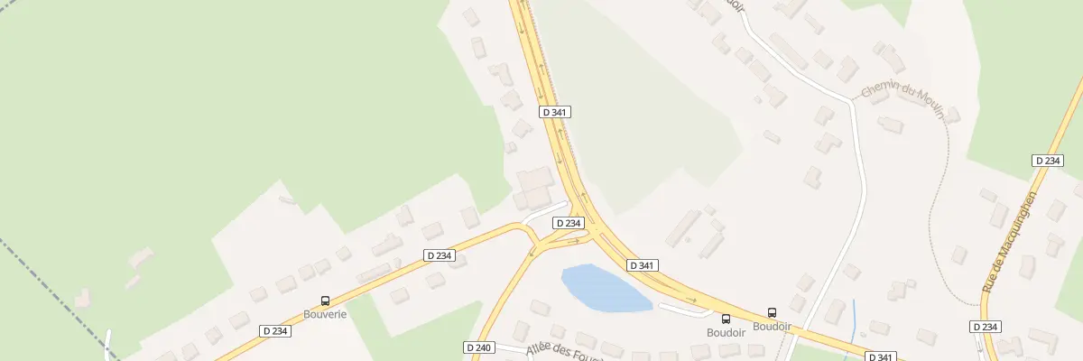 Plan du 22 Rte de Desvres à Baincthun