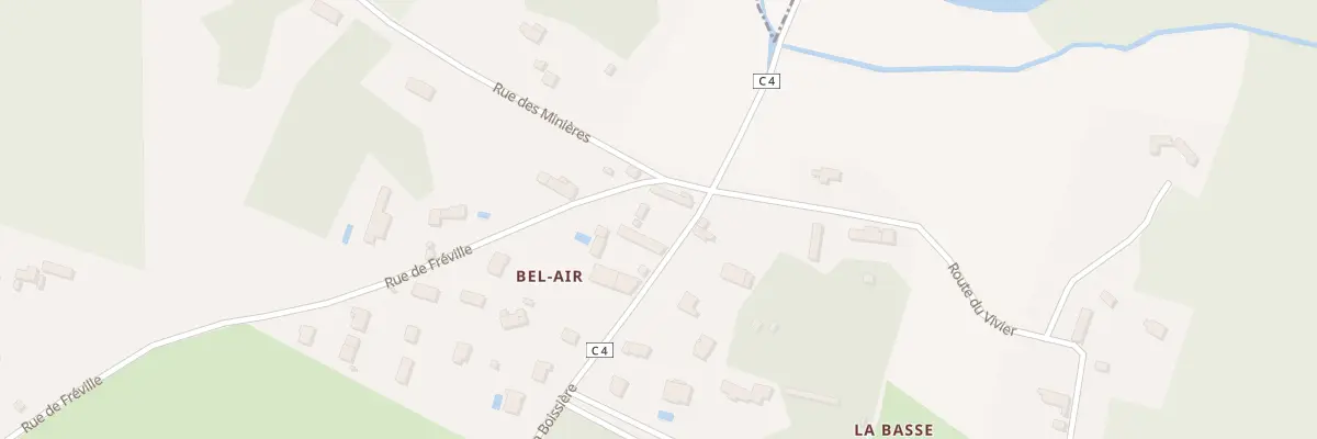 Plan du 14 Rue de Fréville à Adainville