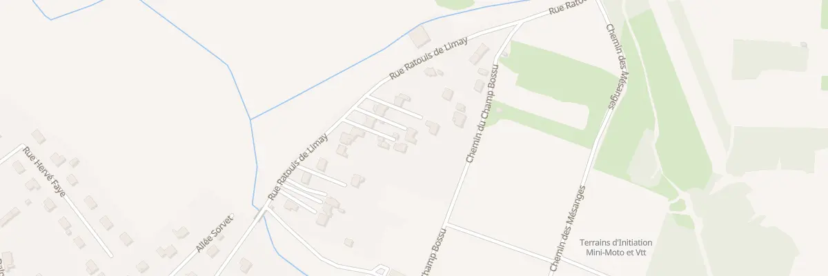 Plan du 101 Rue Ratouis de Limay à Châteauroux
