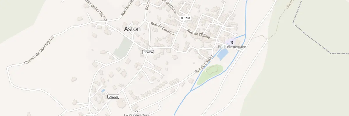 Plan du 179 Les Gesquis à Aston