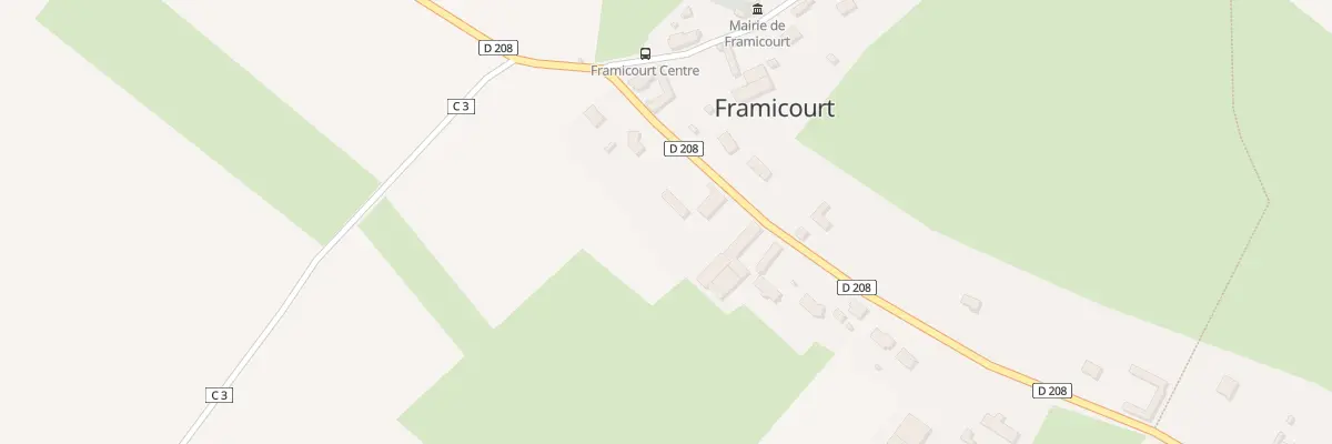 Plan du 50 Rue de Rambures à Framicourt