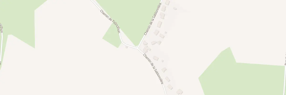 Plan du 54 Che de la Sablonnière à Verlincthun