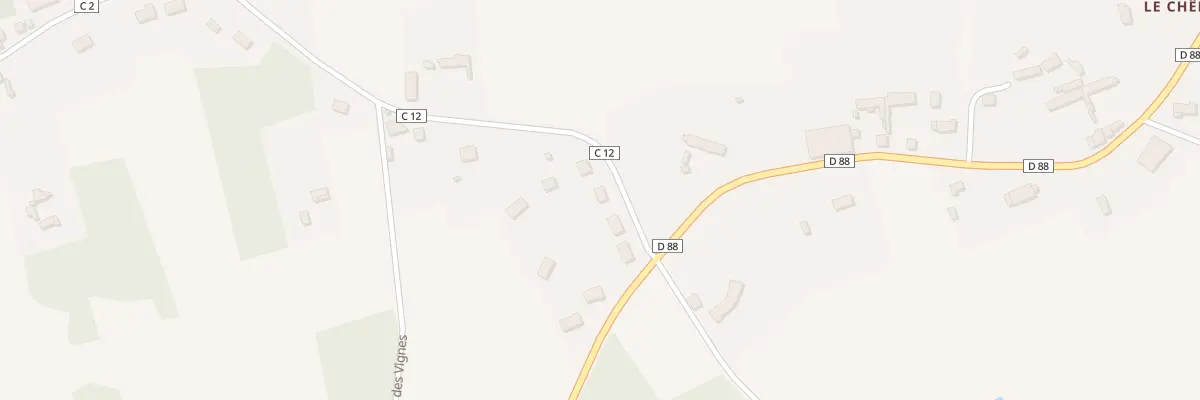 Plan du 389 Rue des Hauts de Rotte à Dhuizon