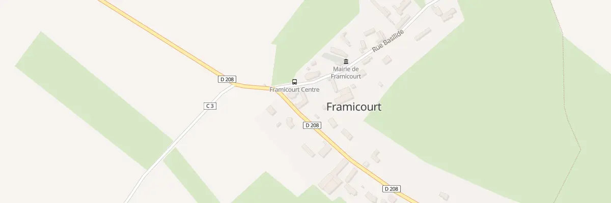 Plan du 47 Rue de Rambures à Framicourt