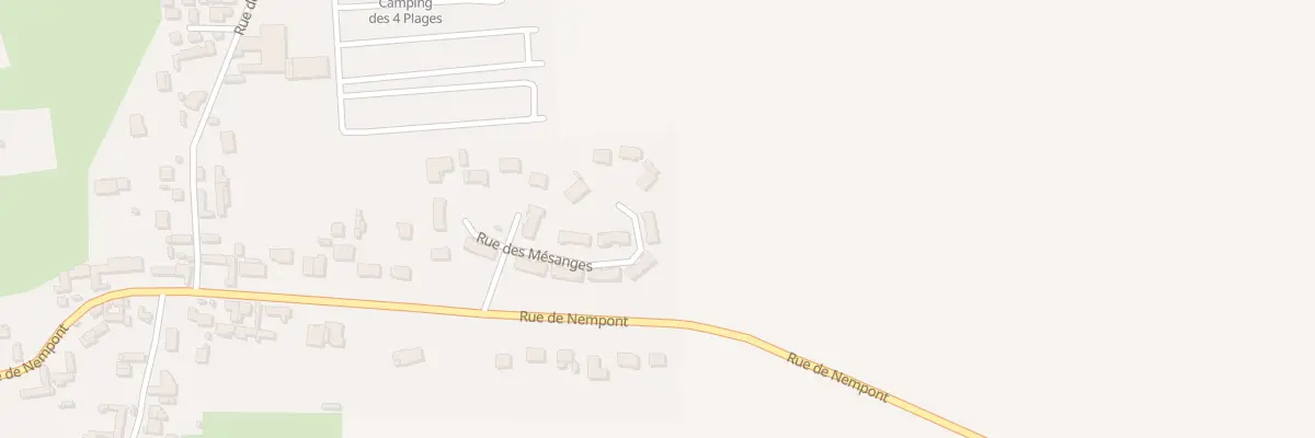 Plan du 10 Rue des Mesanges à Conchil-le-Temple