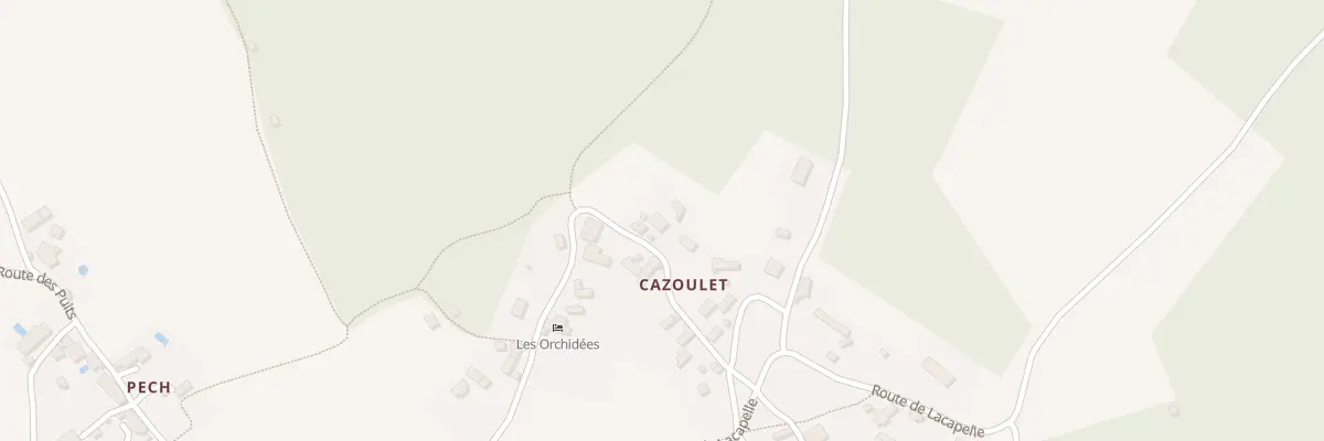 Plan du 5001 Cuzoulet à Mouillac