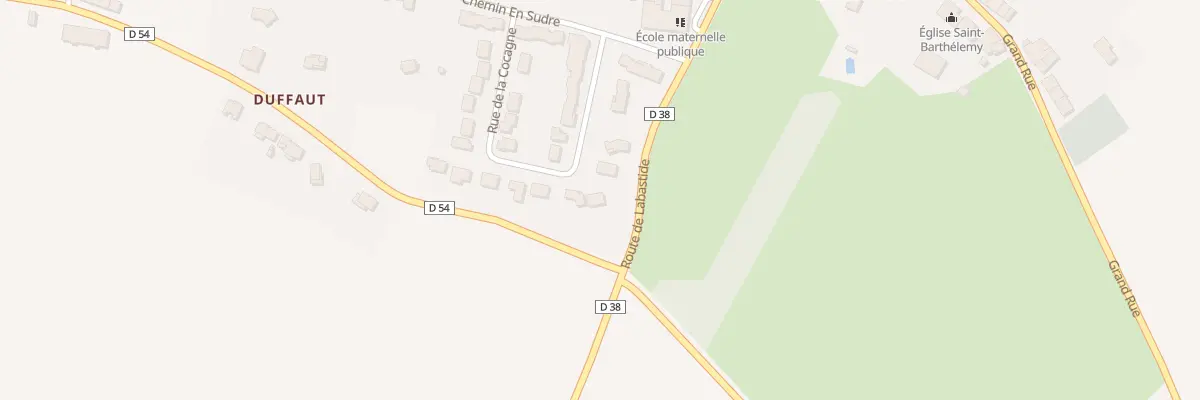 Plan du 14 Rue de la Cocagne à Tarabel