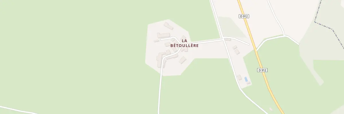 Plan du 5218 La Bétouillère à Mourioux-Vieilleville