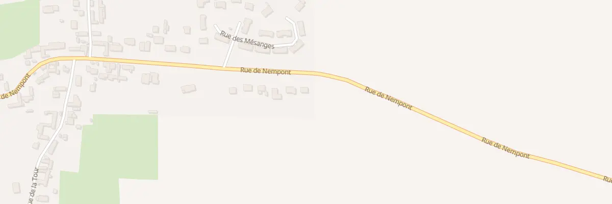 Plan du 72 Rue de Nempont à Conchil-le-Temple