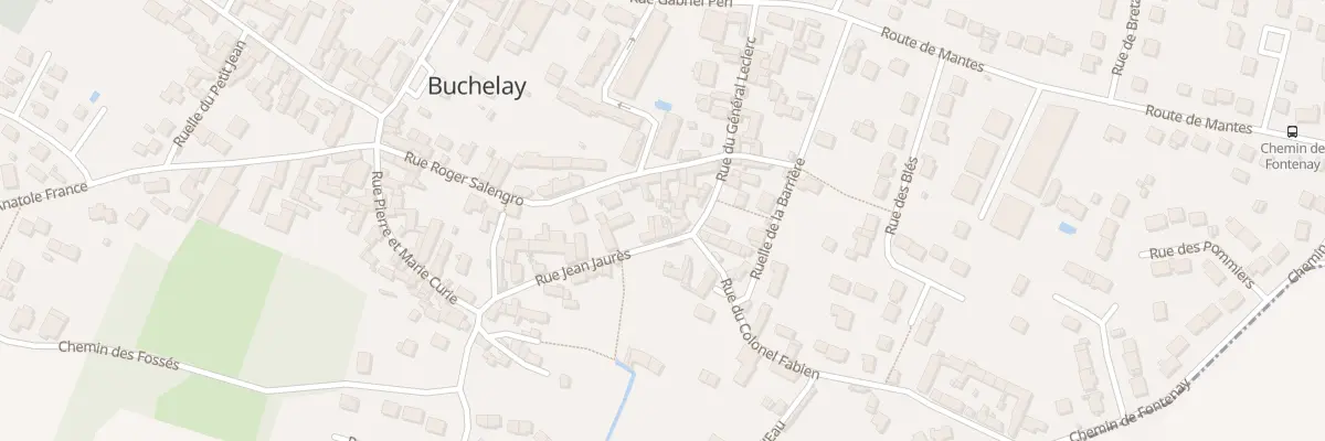 Plan du 15 Rue Jean Jaurès à Buchelay