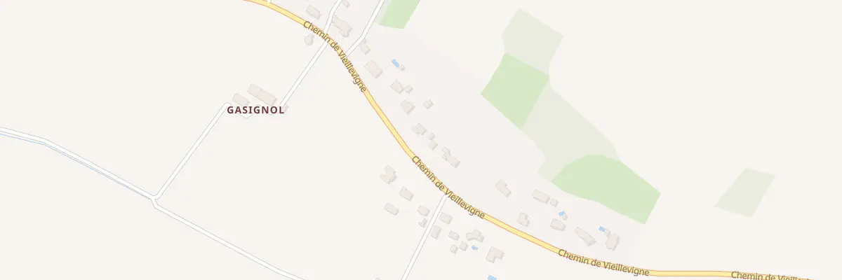 Plan du 814 Che de Vieillevigne à Gardouch