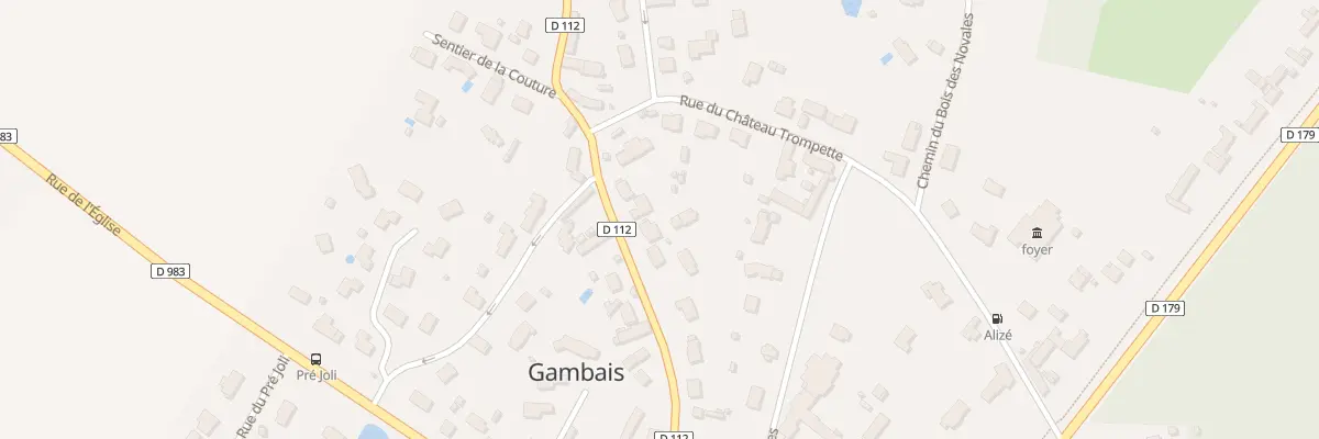 Plan du 117 Rue de Novales à Gambais