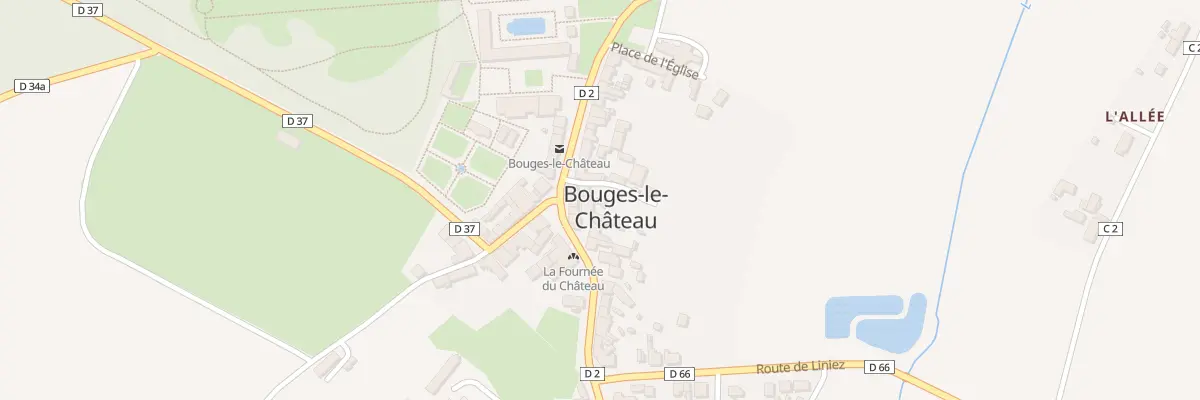 Plan du 5 Rte de Levroux à Bouges-le-Château