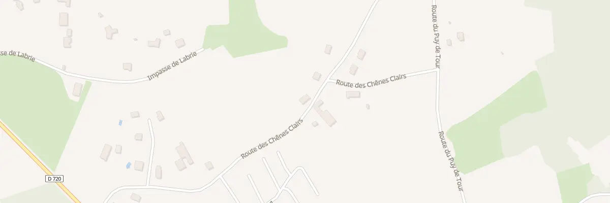 Plan du 5123 Boure à Condat