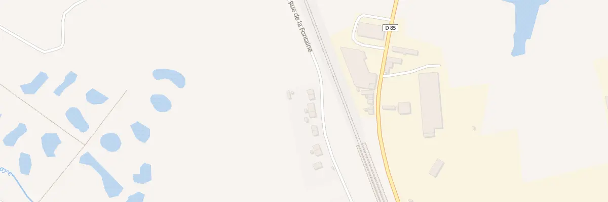 Plan du 9008 Rue de la Fontaine à Rue
